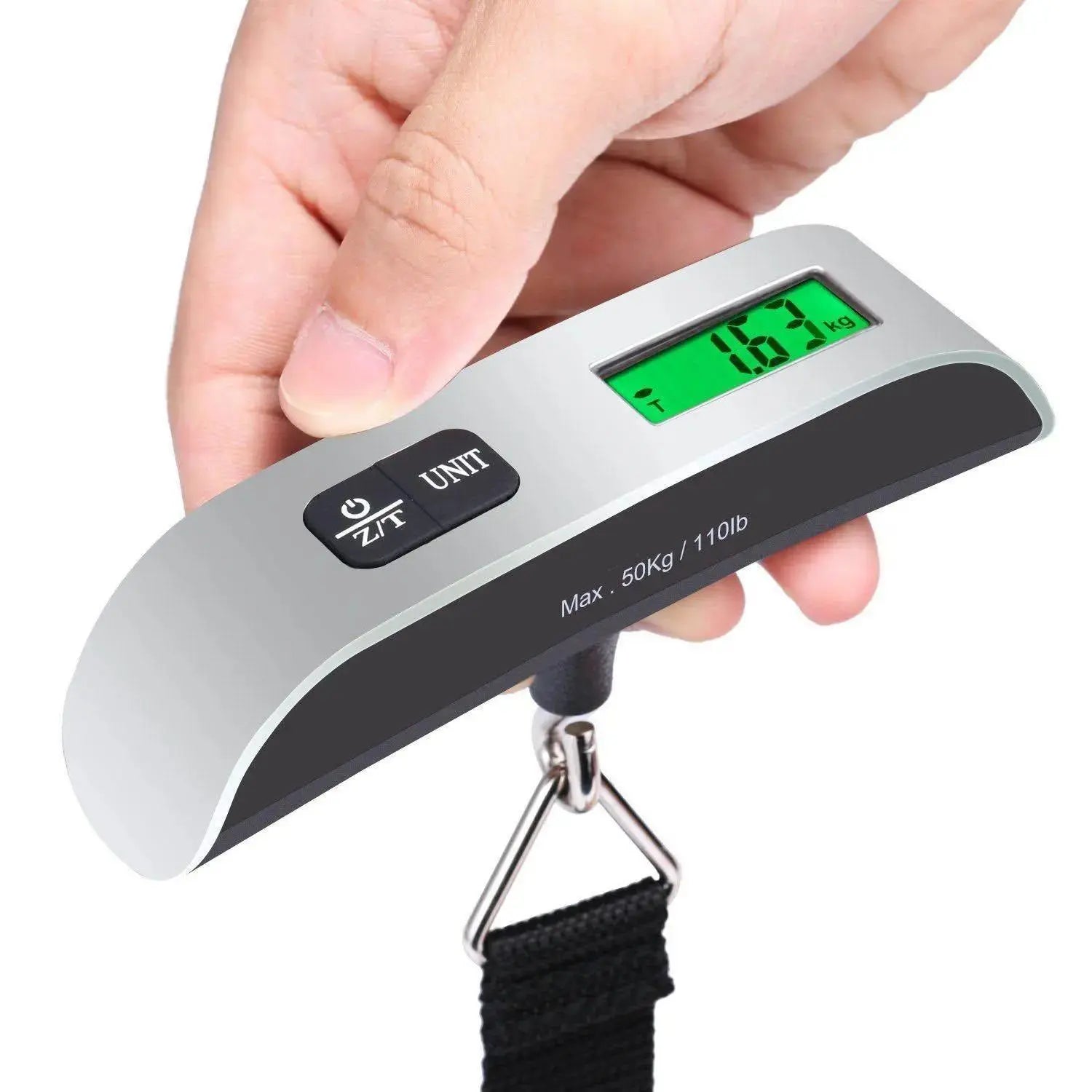 Portable Electronic Luggage Scale, 1 Count Handheld Digital Display Scale, Handheld Digital Display Scale for Home, Travel, Office, School