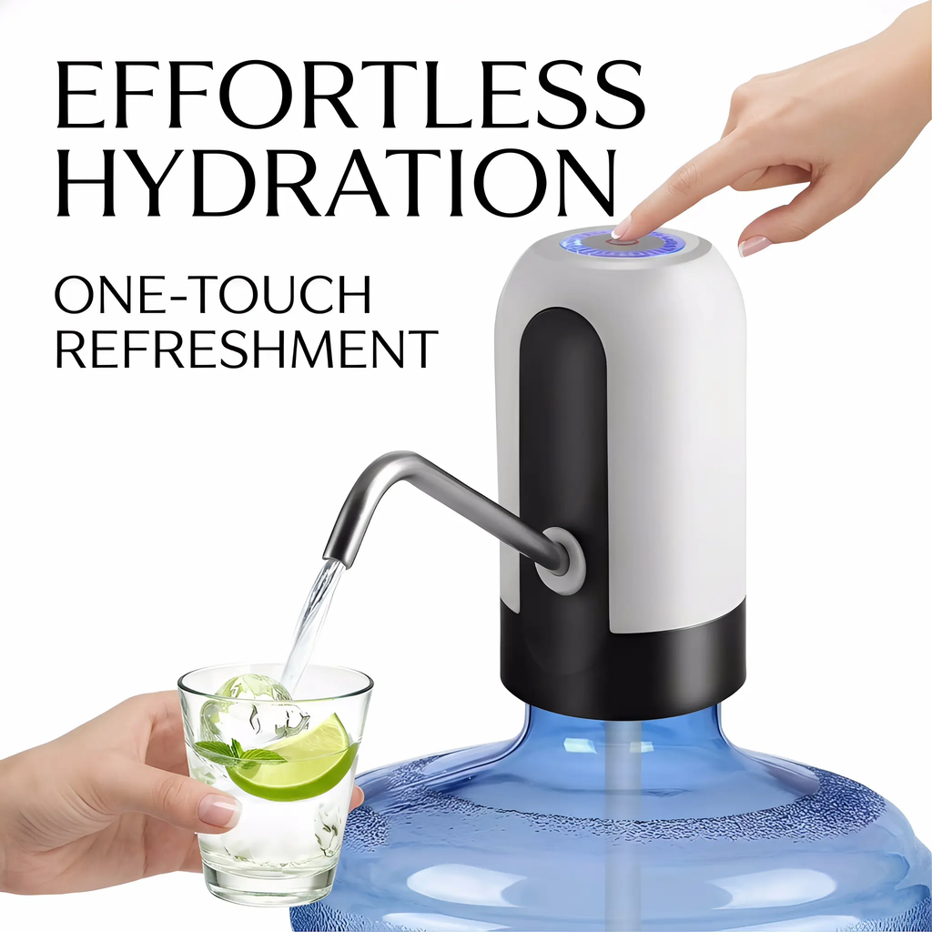 5 Gal Water Bottle Dispenser – USB Electric Pump for Home & Office